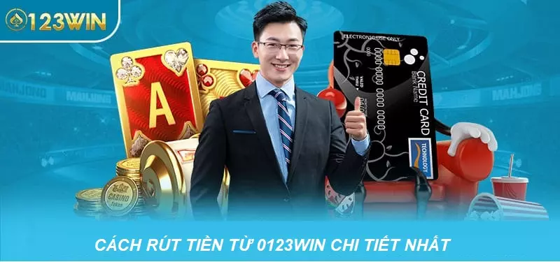 Hướng dẫn rút tiền 0123Win chỉ trong ngày nhận được tiền 2 điều kiện rút tiền 0123Win