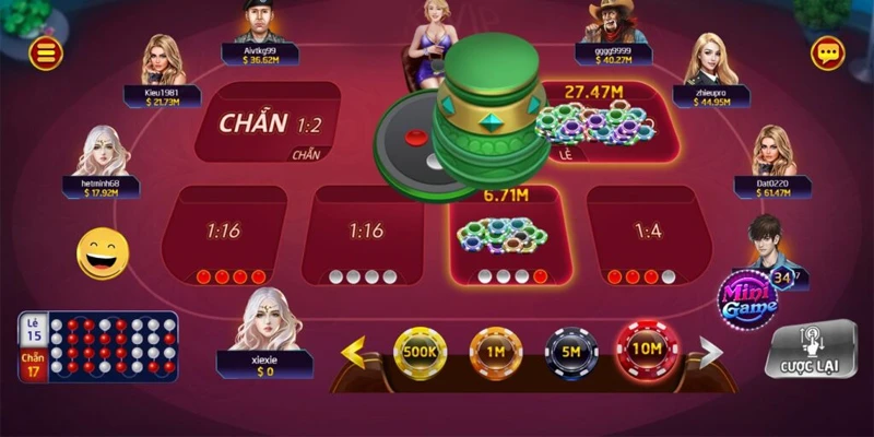 Nguyên tắc đặt cược game xóc đĩa