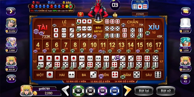  Live Sicbo casino